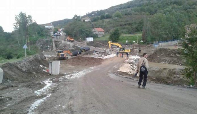 Bartın Kurucaşile Yolu Ulaşıma Açıldı