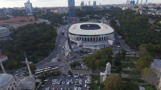 Vodofone Arena İlk Derbi Öncesi Havadan Görüntülendi