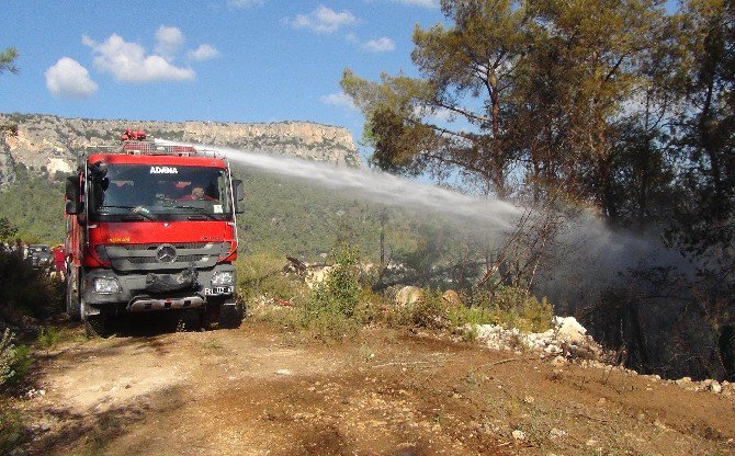 Mersin’deki Yangın Söndürüldü