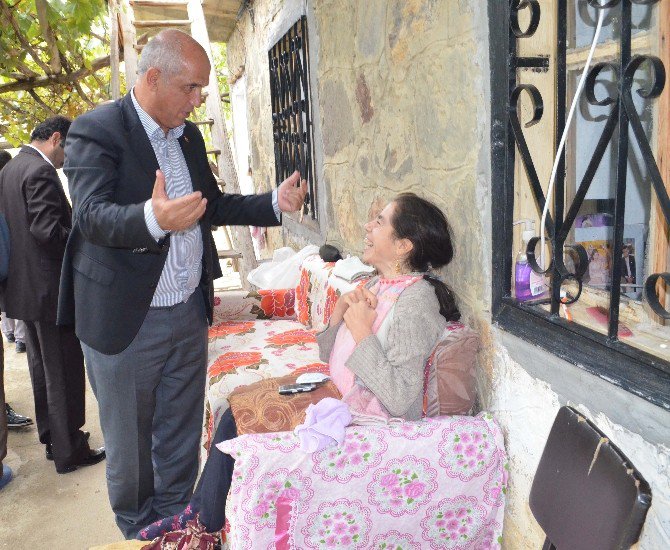 Milletvekili Ilıcalı, Engelli Arzu’yu Ziyaret Etti