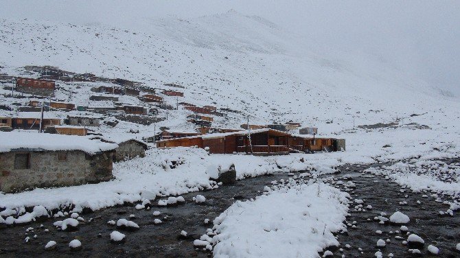 Rize’de Yılın İlk Karı