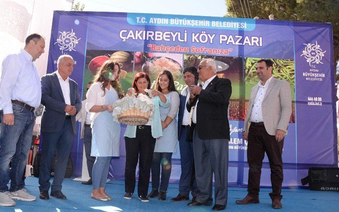 Çakırbeyli Organik Pazarına Kavuştu