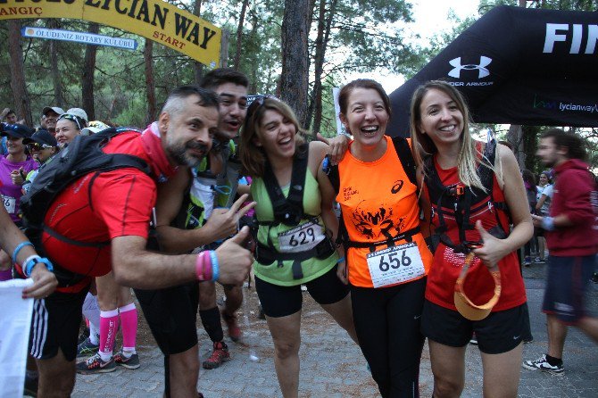 Likya Yolu Ultra Maratonu Start Aldı