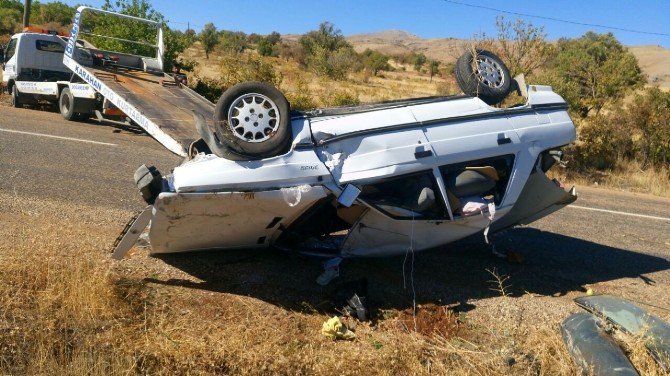 Doğanşehir’de Trafik Kazası: 3 Yaralı