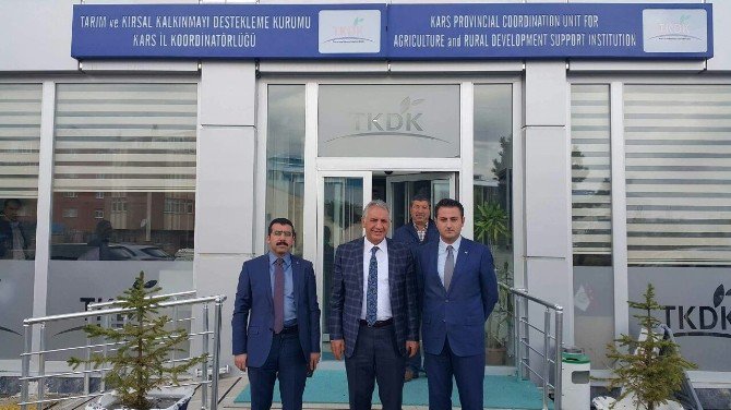 Ak Parti’den Tkdk Kars İl Koordinatörlüğü’ne Ziyaret