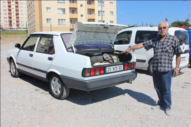 Hırsızlar Cezaevindeki Araçlardan Binlerce Lira Vurgun Yaptı