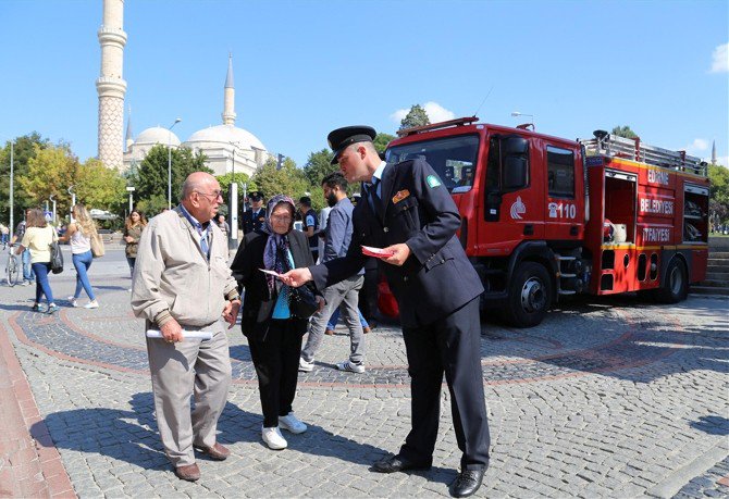 İtfaiye Haftası’nda Edirne Halkı Bilgilendirildi