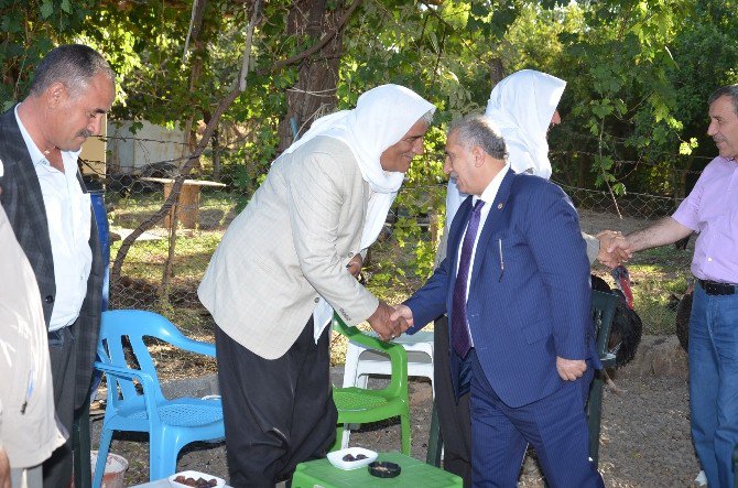 Vekil Akyürek Halkla Dayanışma Ziyaretlerinde