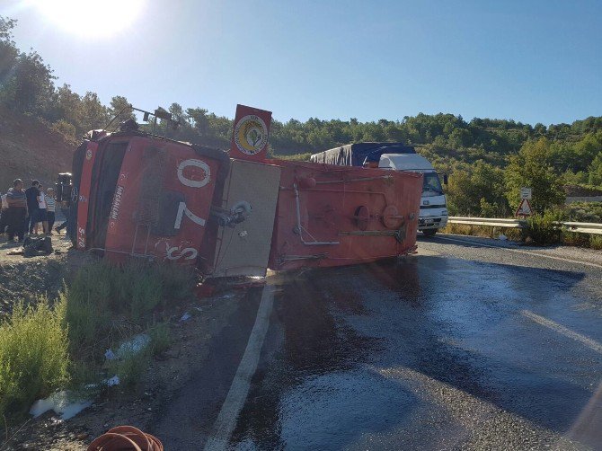 Gazipaşa’da Arazöz Kazası: 1 Yaralı