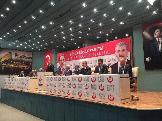 Bbp Eskişehir Heyeti Ankara’da Düzenlenen İstişare Toplantısına Katıldı