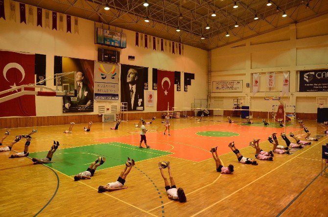 Kuşadası’nda Kış Spor Okulları Başlıyor