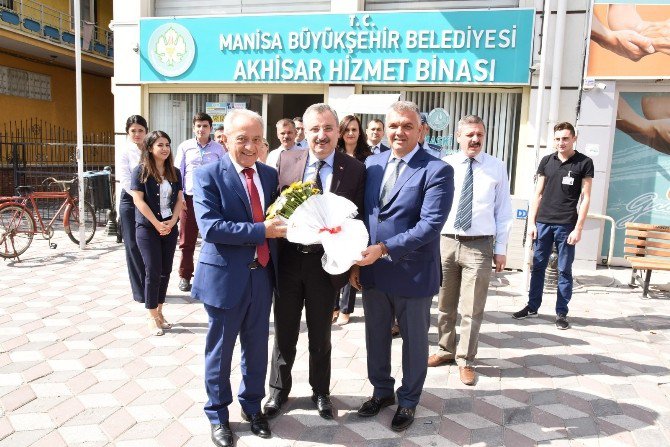 Büyükşehir Ve Maski’den Akhisar’a Ziyaret