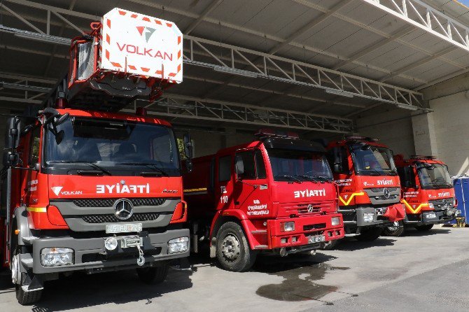 Saruhanlı İtfaiyesi Yeni Binasında Görevine Başladı