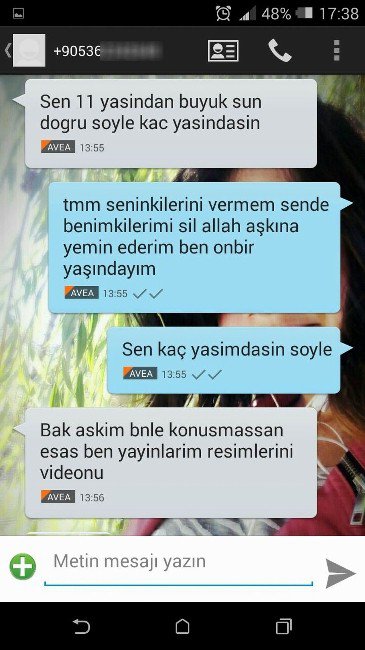 Kadın Profiliyle, 11 Yaşındaki Kıza Çıplak Fotoğraflı Şantaj