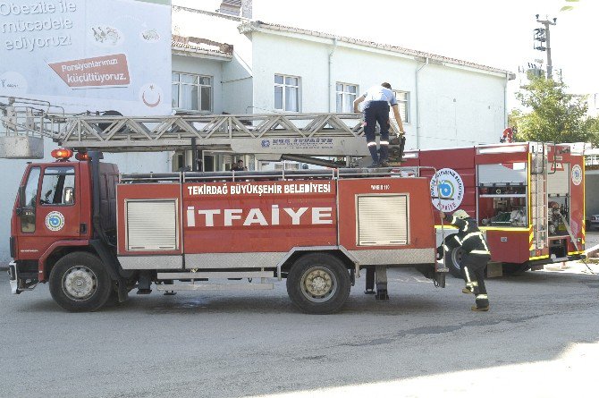 Hastanede Yangın Tatbikatı