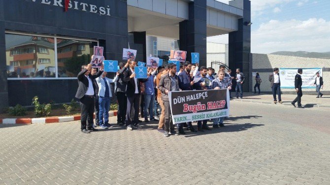 Tügva Halep’teki Saldırıyı Protesto Etti