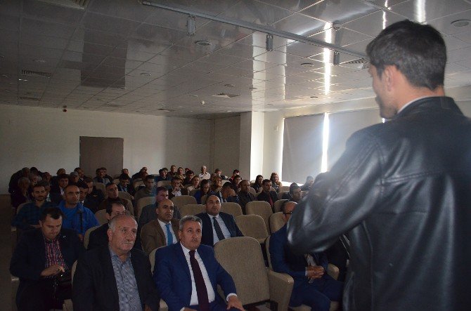 Erzurum Ghsim Personeline İş Sağlığı Güvenliği Eğitimi Verildi