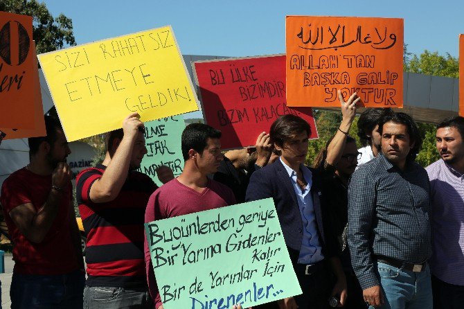 Gaziantep Üniversitesi’nde Cıa Protestosu