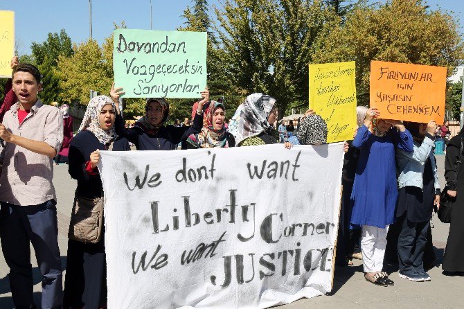 Gaziantep Üniversitesi’nde Cıa Protestosu