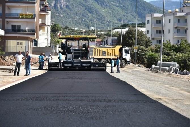 Kestel’de Sıcak Asfalt Çalışmalarına Başlandı