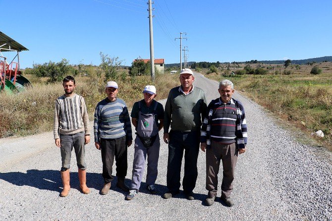 Demirci’ye 27 Kilometrelik Asfalt Çalışması