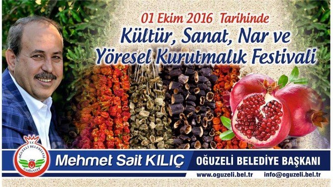 Oğuzeli Festivali İptal Edildi