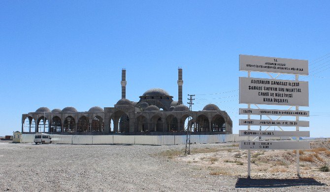 Sahabe Safvan Bin Muattal Cami Ve Külliye İnşaatı Hızla Yükseliyor