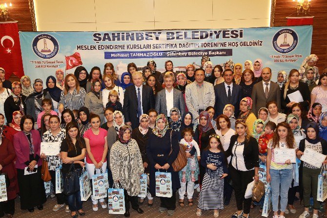 Şahinbey Belediyesi Meslek Sahibi Yapıyor