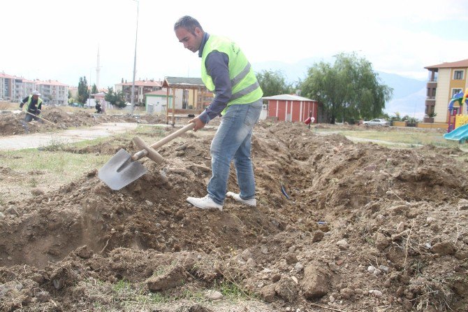 Otomatik Sulama Çalışmaları Devam Ediyor