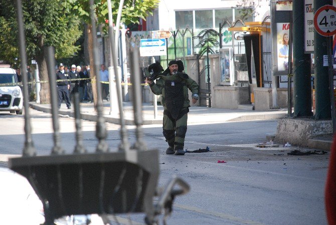 Tokat’ta Fünye İle Patlatılan Çanta Boş Çıktı