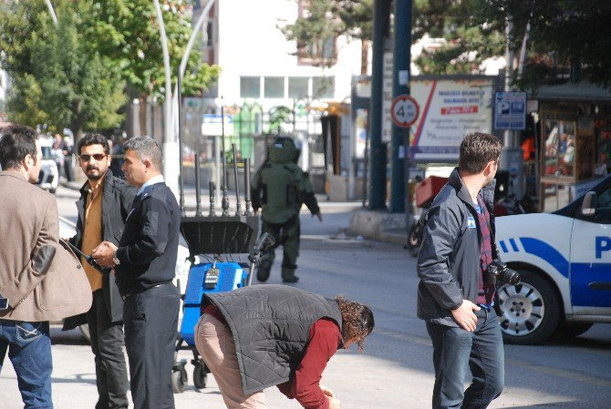 Tokat’ta Fünye İle Patlatılan Çanta Boş Çıktı