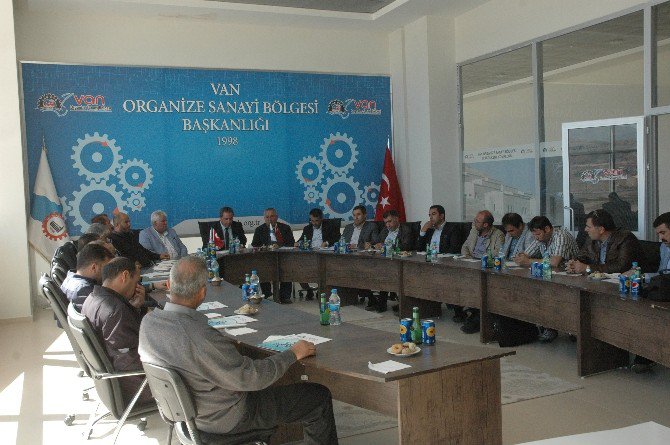 Van Osb’den ’Yatırım Ve Destek Hamlesi’ Açıklaması