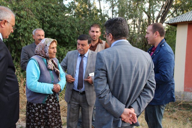 Kaymakam Çetin’den Engelli Kadına Ziyaret