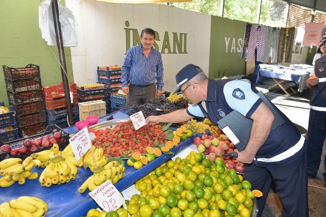 Pazar Yerlerine ‘Yıldırım’ Denetim