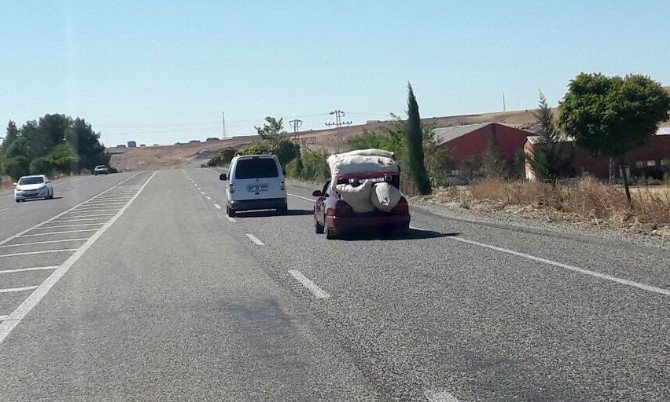 Aşırı Yük İle Trafiği Tehlikeye Düşürdü