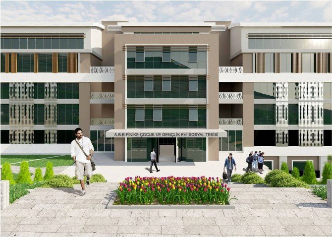 Finike’ye Modern Çocuk Ve Gençlik Evi