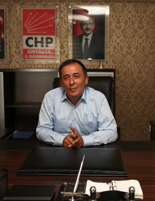 Chp Antalya İl Başkanlığına Mustafa Erdem Getirildi