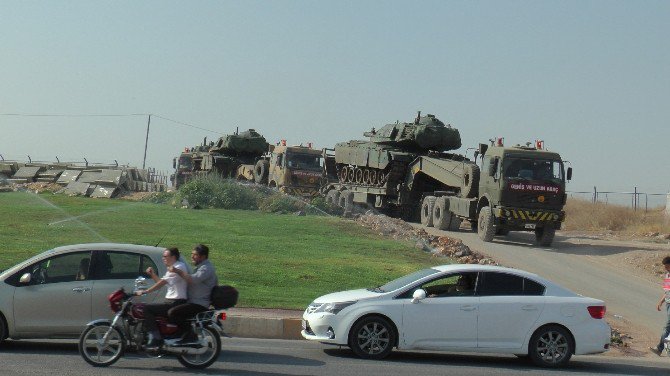 Şanlıurfa’dan Fırat Kalkanı Operasyonu’na Tank Desteği