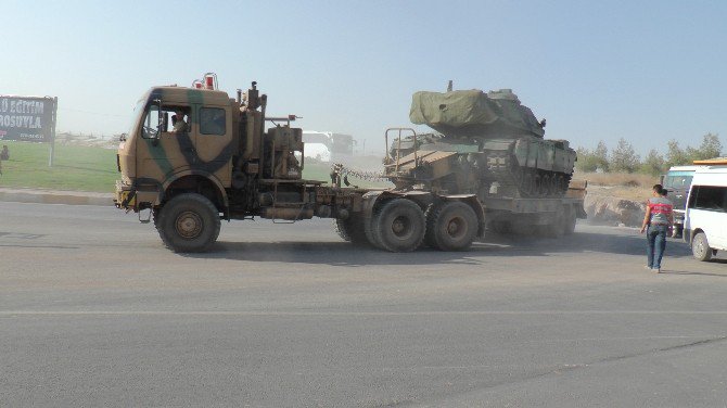 Şanlıurfa’dan Fırat Kalkanı Operasyonu’na Tank Desteği