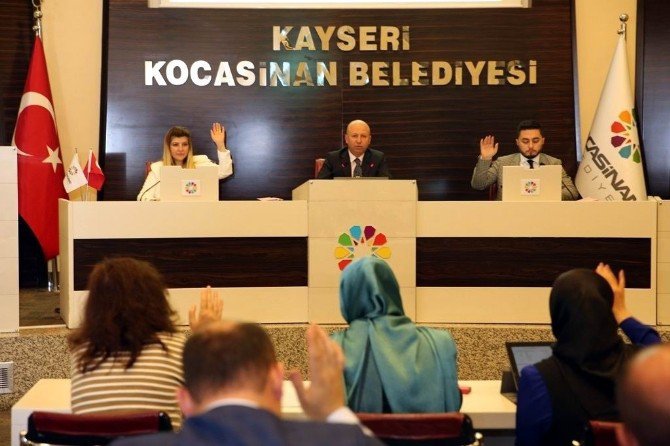 Kocasinan Belediye Meclisi Pazartesi Günü Toplanacak