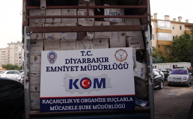 Diyarbakır’da Kaçağa 1 Milyon 482 Bin Tl’lik Darbe