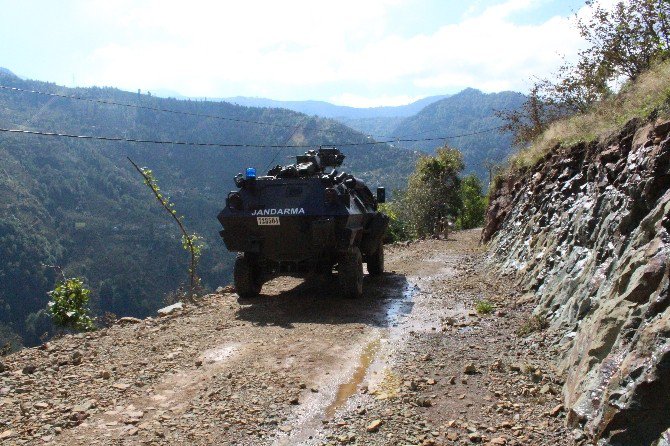 Giresun’un Çanakçı İlçesinde Terör Örgütü Mensupları İle Dün Gece Yaşanan Sıcak Çatışmanın Ardından Bölgede Operasyonlar Sürüyor