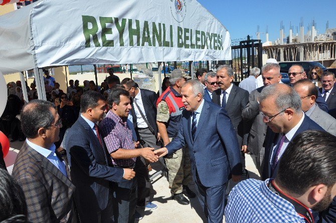 Reyhanlı’da Ecyel Alhadis Geçici Eğitim Merkezi Törenle Açıldı