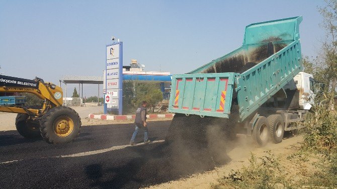 Turgutlu Yollarındaki Pürüzler Ortadan Kaldırılıyor