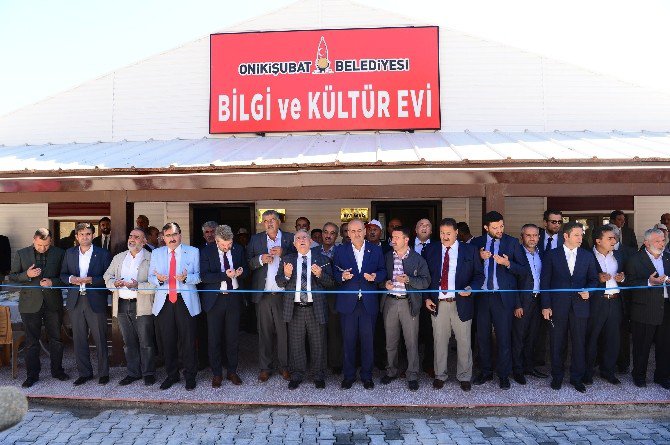 Onikişubat Belediyesi, 5 Bilgi Ve Kültür Evini Aynı Anda Hizmete Açtı