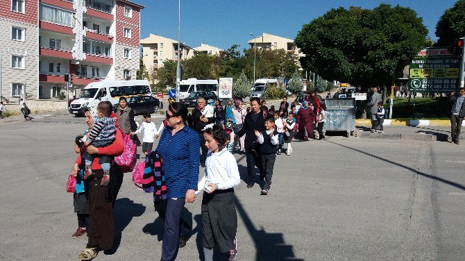 Şafaklı Öğrencilerinin Trafik Çilesi