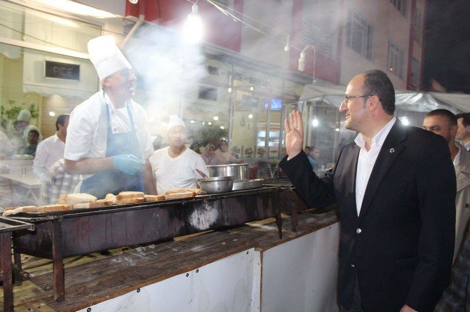 İl Başkanı Ünlü Sarıcakaya’da