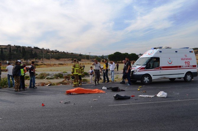 Motosiklet İle Otomobilin Çarpıştığı Kazada Karı-koca Hayatını Kaybetti