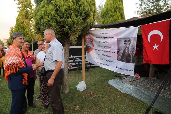 Başkan Şirin, Şenlik Öncesi Yörüklerle Buluştu