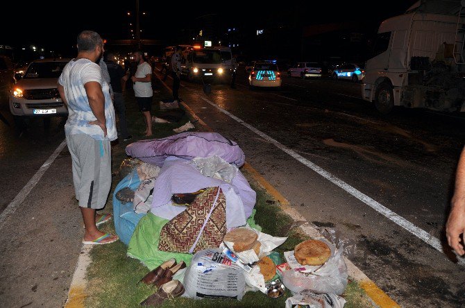 Antalya’da Zincirleme Trafik Kazası: 2 Yaralı